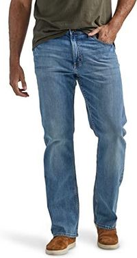 [AC] Wrangler Premium Relaxed Fit Boot Cut Jean Jeansy Mężczyźni, Riptide, 36W / 34L