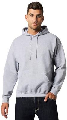 [AC] Gildan Bluza z kapturem Dla mężczyzn Bluza polarowa z kapturem, styl G18500 szary (Sport Grey) ,XXL