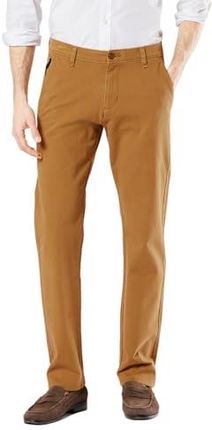 [AC] Dockers Męskie spodnie slim fit Ultimate Chino Casual Pants, Dark Ginger, 36W / 34L