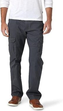 [AC] Wrangler męskie spodnie jeansowe, bojówki, luźny krój, proste nogawki, Antracyt diagonal, 44W / 32L