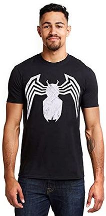 [AC] Marvel Męska koszulka Venom Emblem, Czarny (czarny blk), L