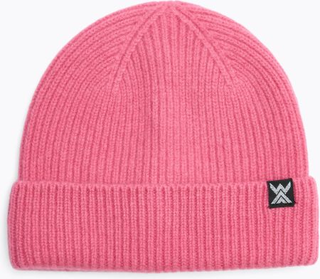 Czapka zimowa dziecięca WOOLCANO Merino 100% HAT0440 różowy