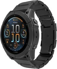 Zdjęcie Fixed Tytanowy pasek Titanium Strap, QuickFit 22 mm do Garmin Fenix 8 (47 mm) / E 7 Pro 6 6, czarny - Biłgoraj