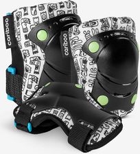 Zdjęcie Cariboo Ochraniacze Dla Dzieci Jump S 3-Pack Zielono-Niebieskie -4846 - Skała