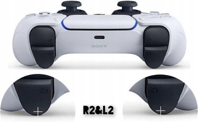PRZYCISKI TRIGGERY R1 L1 R2 L2 SPRĘŻYNKI ZACZEPY DO PADA PS5 V1 BDM-010 ...