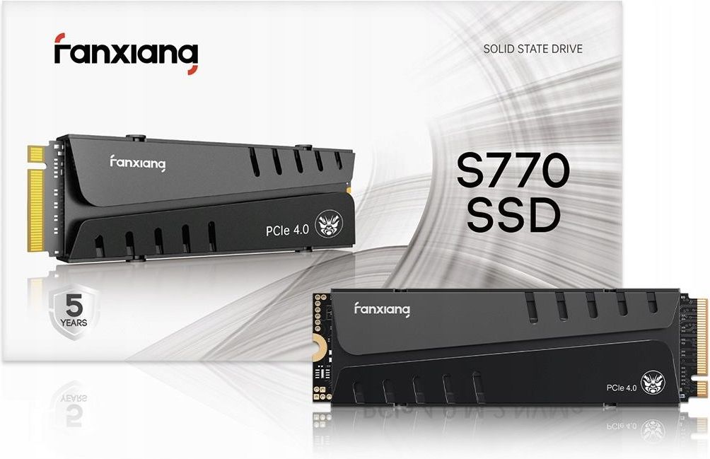 【3/17終了】Fanxiang S770 SSD 4TB Dysk SSD Fanxiang S770 4Tb M.2 Pcie4 Nvme Ssd 7450/6700Mb/S