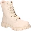 AMERICAN CLUB XD169 MODNE OCIEPLANE TRZEWIKI BOTKI GLANY MARTENSY BUTY ZIMOWE BEIGE 35
