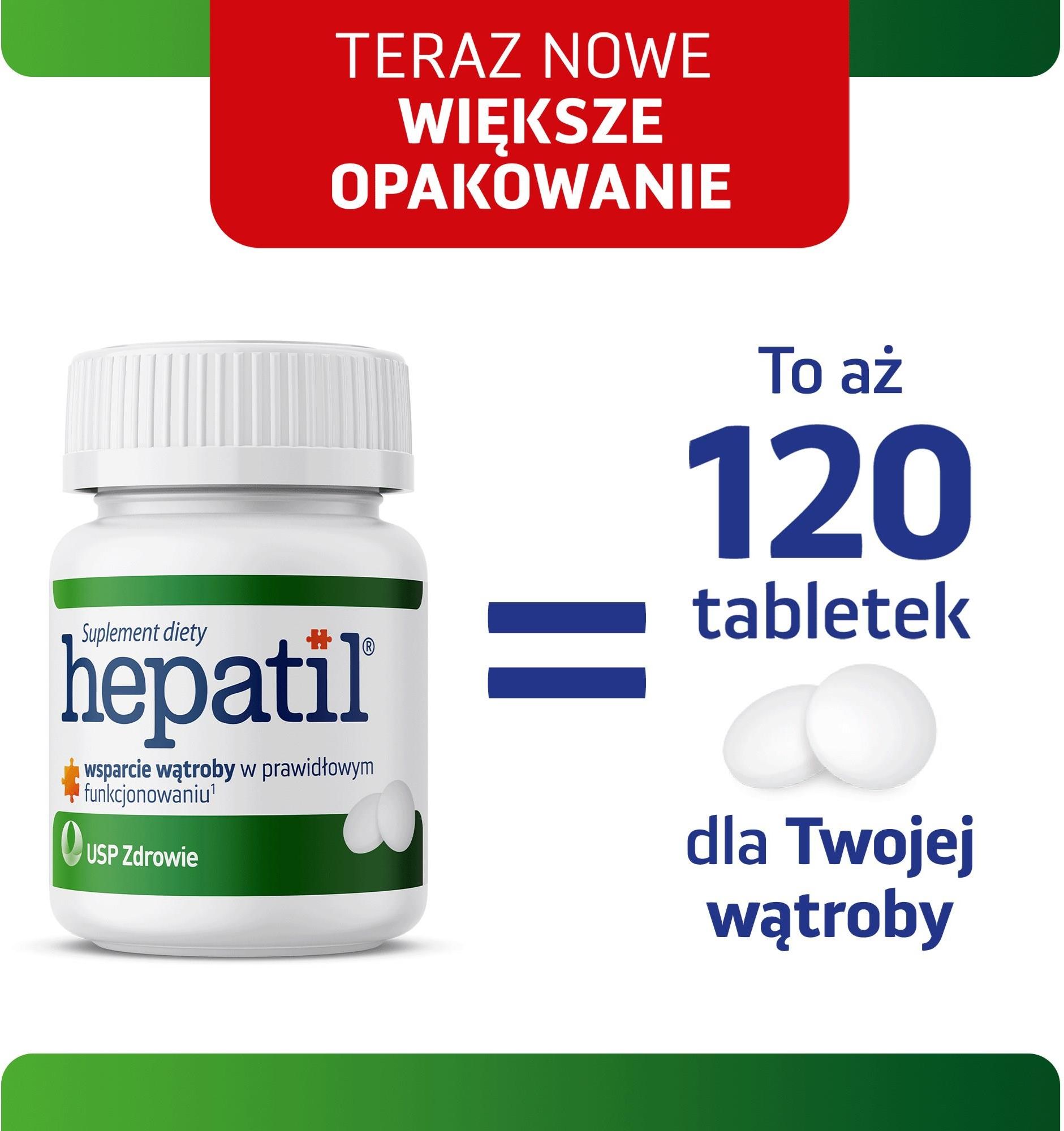 Hepatil 120 tabl. - Opinie i ceny na Ceneo.pl