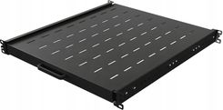 Zdjęcie Lanberg Półka AK-1021-B 19" 1U Czarny (AK1021B) - Turek