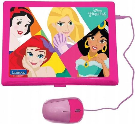 Lexibook Laptop Disney Princess Dwa Języki Pl/En Nauka Zabawa