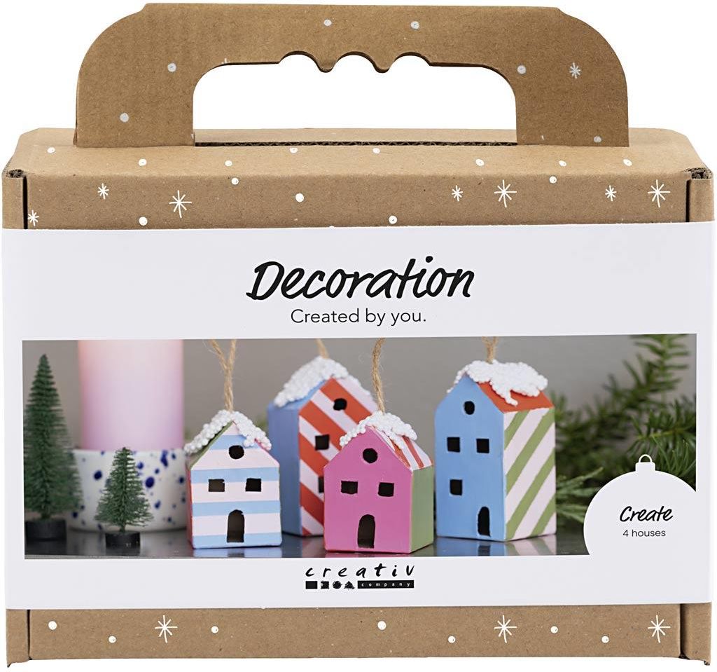 Zdjęcie Mini Craft Kit Decoration Houses Colorful (977838) - Tuliszków