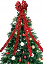 Zdjęcie Christmas Decoration Kokarda Dekoracyjna 33x130cm Czerwona  - Sobótka