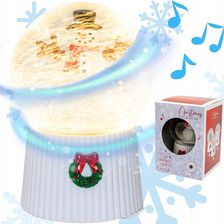 Zdjęcie Christmas Decoration Kula Śnieżna Led Bałwan Wielokolorowa  - Kamieńsk