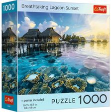 Zdjęcie Trefl  Puzzle 1000el. USA Collection: Breathtaking Lagoon Sunset 99287 - Skórcz