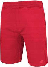 Zdjęcie KRÓKIE SPODENKI MĘSKIE DRESOWE 4F M284 CZERWONE - Tyczyn