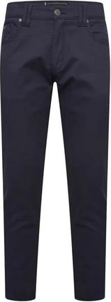 Duże męskie spodnie jeansy ze streczem Kam 265 granatowe