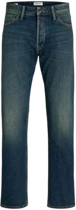 Duże męskie spodnie jeansowe Jack & Jones 12288379 ciemoniebieskie