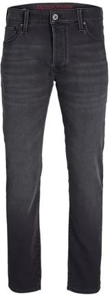 Duże męskie spodnie jeansowe Jack & Jones 12265155 czarne