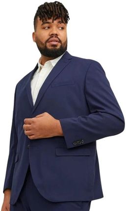 Duża męska marynarka Jack & Jones 12202681 Franco ciemnoniebieska