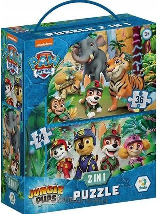 Do&Do Puzzle Psi Patrol Przygoda W Dżunlgi 2W1