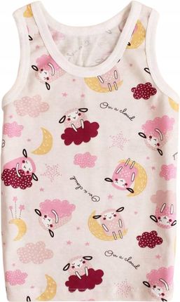 Podkoszulek na ramiączkach r.110 podkoszulka dziecięca dla dziewczynki