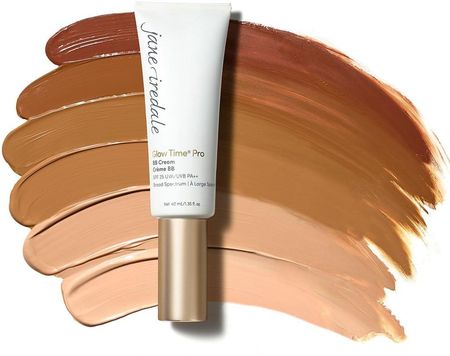 Jane Iredale Glow Time Pro Bb Cream Spf 25 Pielęgnacyjny, Lekki Podkład Mineralny O Dużym Kryciu 40ml