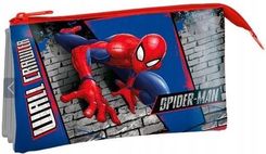 Zdjęcie Kids Euroswan Piórnik Trzykomorowy Spiderman Sp50051 - Warta