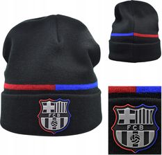 Zdjęcie Rogers Czapka Zimowa 52/54 Czarna Dziecięca Fc Barcelona 25/26 Licencjonowana - Tomaszów Mazowiecki