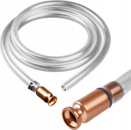 Korbi Przewód Wąż Samozasysający Do Spuszczania Paliwa Ropy Płynów Pompka 180Cm