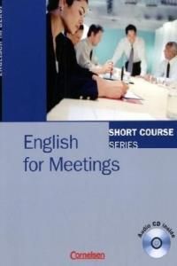 English for Meetings, m. Audio-CD