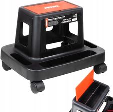 Zdjęcie Amio Taboret Warsztatowy Krzesło Krzesełko Warsztatowe Stołek Z Kółkami Schowek 4269 - Tychy