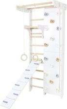 Zdjęcie drabinka gimnastyczna Kombik 2 biały-drewno - Stryków