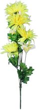 Zdjęcie Goliat Bukiet 7 Kwiatów Mix Lilia I Astry 70cm Kolor Żółty - Trzcianka