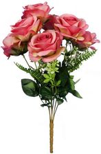 Zdjęcie Goliat Bukiet 7 Róż 45Cm Kolor Różowy - Trzcianka