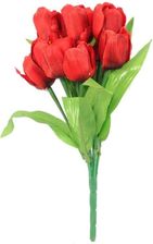 Zdjęcie Goliat Bukiet 9 Gtulipanów W Kolorze Czerwonym 32cm - Trzcianka