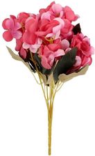 Zdjęcie Goliat Bukiet 6 Hortensji W Kolorze Różowym 32cm - Trzcianka