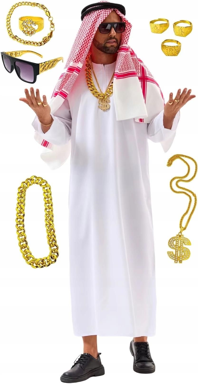 Max Zestaw Str j Szejk M L Arabski Ksi Su tan Arab Kostium max-zestaw-str-j-szejk-m-l-arabski-ksi-su-tan-arab-kostium