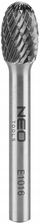Zdjęcie Neo Tools Frez Do Metalu Hm Typ E Owalny 10x16mm Trzpień 6 45mm - Pruchnik
