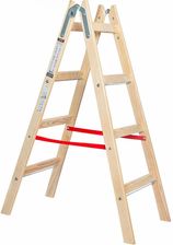 Zdjęcie Motive Drabina Drewniana Domowa 4-Stopniowa Z Wieszakiem 125cm Mv090340 - Stepnica