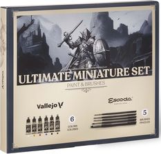 Zdjęcie Vallejo Zestaw farb Game Color Ultimate Miniature Set Paint & Brushes 72206 - Ciechocinek