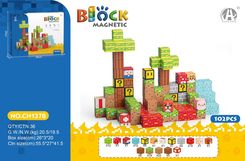 Zdjęcie Ramiz Zestaw Kostek Klocków Magnetycznych 102El. - Kraków