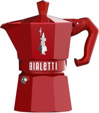Zdjęcie Bialetti Kawiarka Moka Exclusive Czerwona 3Tz (9055) - Gryfice