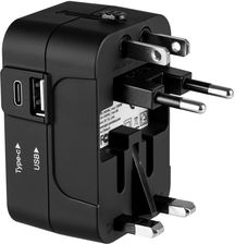 Zdjęcie Vayox Adapter Podróżny Va0407 Przejściówka Uk/Us/Eu/Au Usb-C - Wronki
