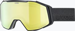 Zdjęcie Uvex Gogle Narciarskie Gravity Fm Black Matt/Mirror Yellow/Orange/Clear 24/25 - Łowicz