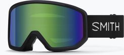 Zdjęcie Smith Gogle Narciarskie Transfer Black/Green Sol-X Mirror 24/25 - Tłuszcz