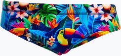 Zdjęcie Funky Trunks Slipy Pływackie Męskie Seamed Briefs Birdie Wordie - Kowal