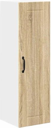 vidaXL Szafka Kuchenna Wisząca Z Półką Dąb Sonoma 30x31x100cm (885107)