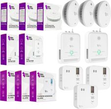 Zdjęcie Spacetronik Czujnik Dymu 8szt. SADZCDG03 - Poniec