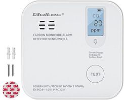 Zdjęcie Qoltec Czujnik Tlenku Węgla 52577 - Zielonka