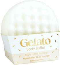 Zdjęcie Bomb Cosmetics Gelato Body Buffer Gąbka Do Mycia Ciała Sticky Toffee Pudding 200g - Jarocin